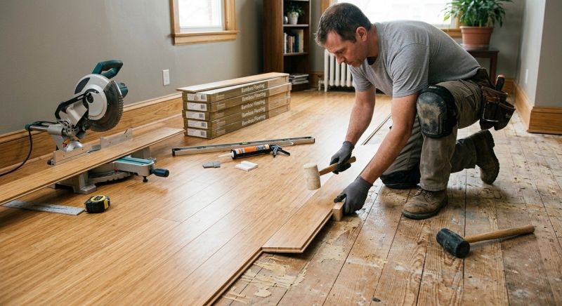 Bamboo Flooring Installation in Severna Park, MD