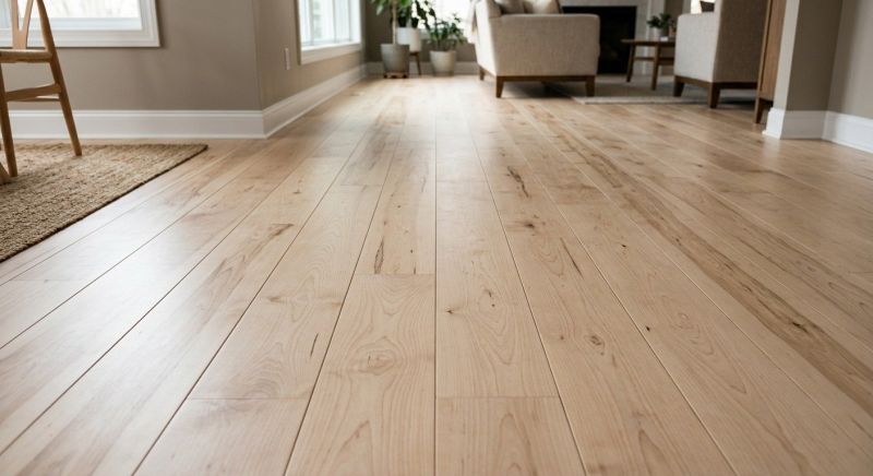 Birch Floor Installation in Severna Park, MD