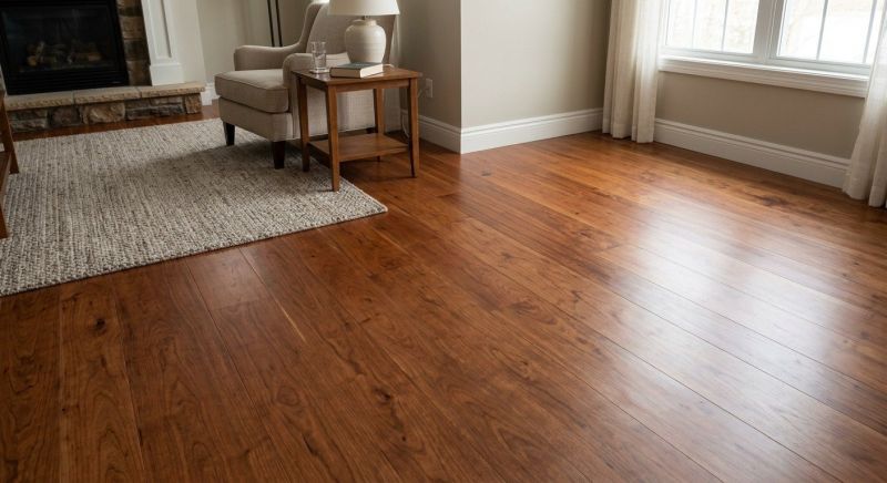 Cherry Floor Installation in Chester, MD