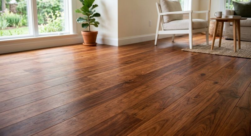 Cherry Floor Installation in Stevensville, MD