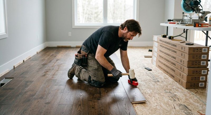 Hardwood Floor Installation in Chester, MD