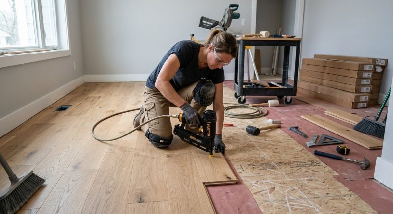 Hardwood Floor Installation in Clarksville, MD