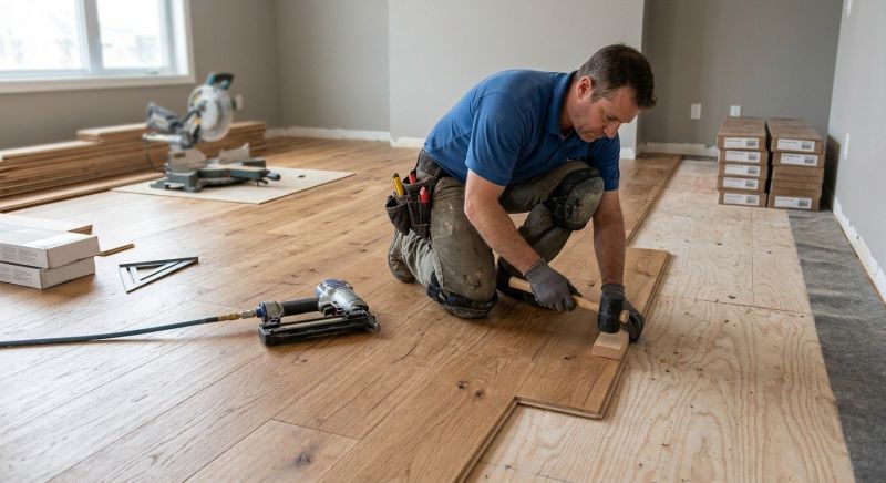 Hardwood Floor Installation in Jessup, MD