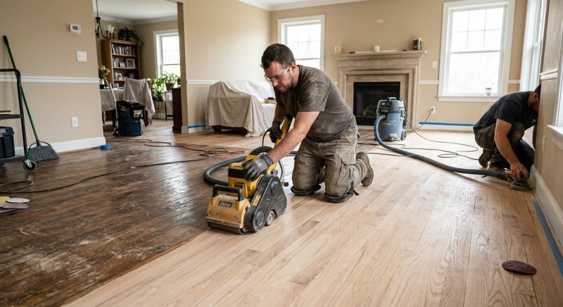 Hardwood Floor Renovation in Severna Park, MD