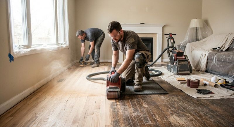 Hardwood Floor Renovation in Severna Park, MD