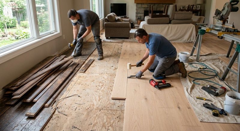 Hardwood Replacement in Ashton, MD