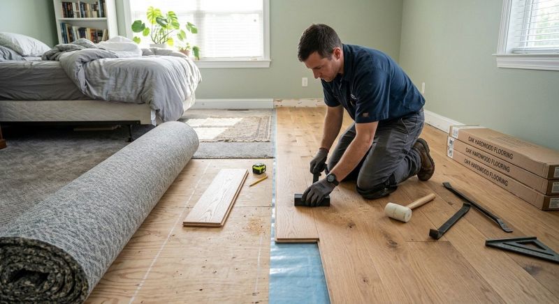 Hardwood Replacement in Jessup, MD