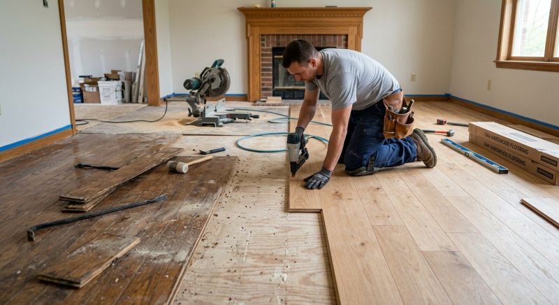 Hardwood Replacement in Sparrows Point, MD