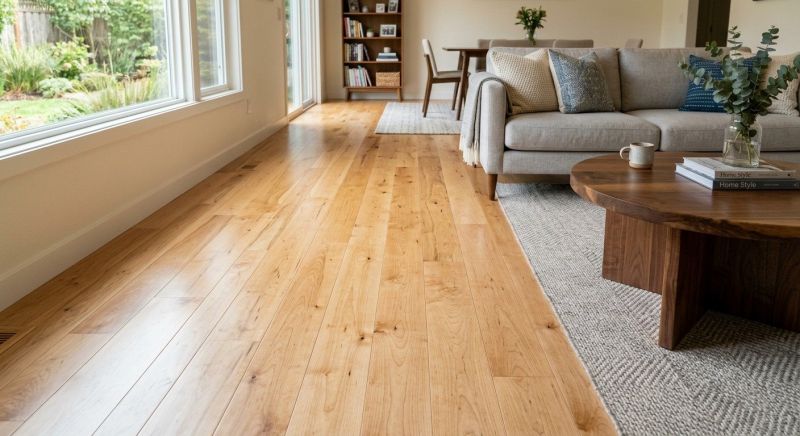 Maple Flooring Installation in Takoma Park, MD