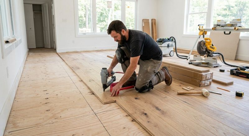 Oak Floor Installation in Annapolis, MD