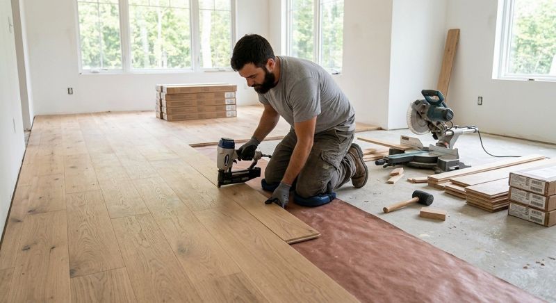 Oak Floor Installation in Gwynn Oak, MD