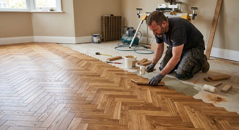 Parquet Flooring Installation in Severna Park, MD