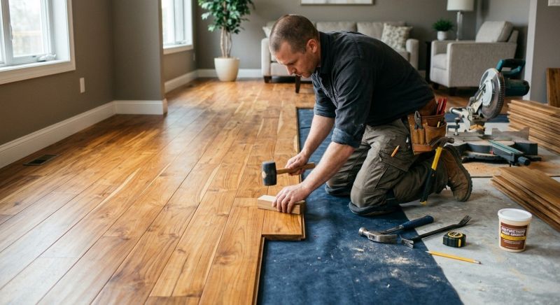 Teak Flooring Installation in Severna Park, MD