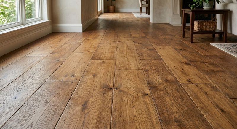 Wide Plank Floor Installation in Severna Park, MD
