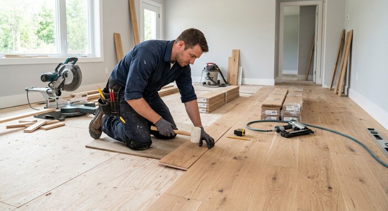 Wood Flooring Installation in Severna Park, MD